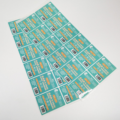 Autoadesivi smontabili lucidi del detersivo di lavanderia di Matte Sticker Paper Waterproof Synthetic