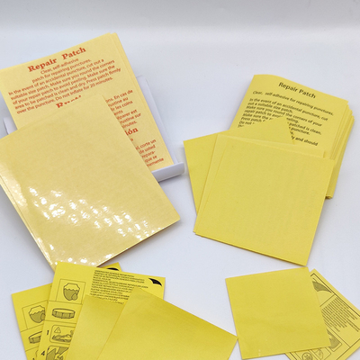 la riparazione gonfiabile di 7x7 cm rattoppa il corredo adesivo della toppa del galleggiante dello stagno del PVC