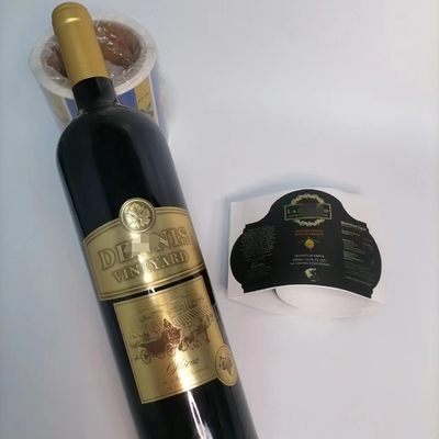 Cmyk Vinyl Films Etichette per bottiglie di bevande per bevande vino