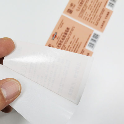 Matte Glossy Adhesive Wine Labels BOPP ha stampato la progettazione su misura