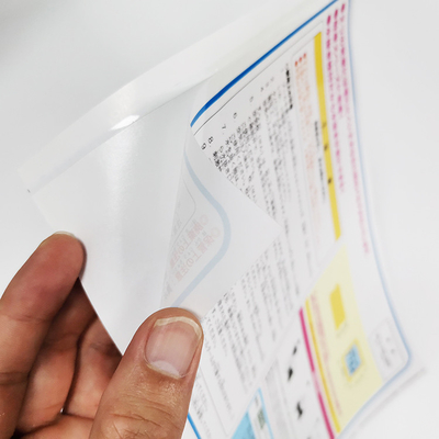 Etichetta farmaceutica di BOPP che stampa le etichette di imballaggio farmaceutico di CMYK Pantone