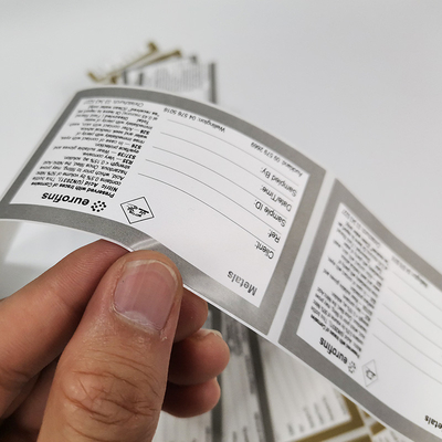 Carta smontabile permanente d'imballaggio dell'autoadesivo della carta autoadesiva lucida CMYK