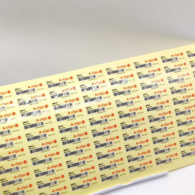 Logo Print Pantone Color Stickers ha personalizzato l'autoadesivo lucido impermeabile del vinile del rotolo