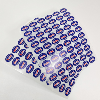 Etichette di scaffale lucide della drogheria di Matte Custom Printed Food Labels CMYK BOPP