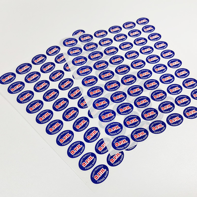 Etichette di scaffale lucide della drogheria di Matte Custom Printed Food Labels CMYK BOPP