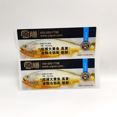 Etichette di carta sintetiche della stampa di Honey Packaging Labels Vinyl CMYK Digital