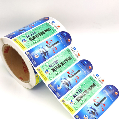 BOPP Juice Bottle Adhesive Sticker Label che vernicia il bacio ha tagliato gli strati dell'autoadesivo