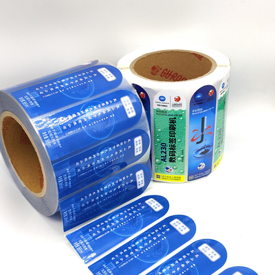 BOPP Juice Bottle Adhesive Sticker Label che vernicia il bacio ha tagliato gli strati dell'autoadesivo