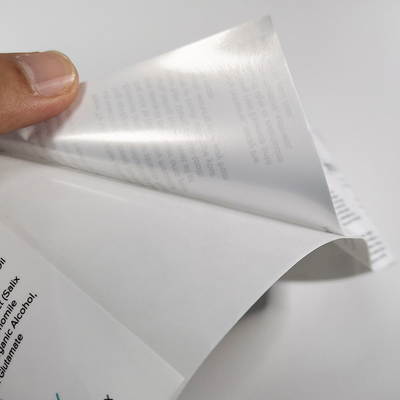 Il cosmetico impermeabile della pergamina sottile identifica la laminazione radura Pearlized di BOPP