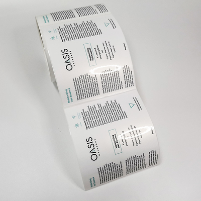 Il cosmetico impermeabile della pergamina sottile identifica la laminazione radura Pearlized di BOPP