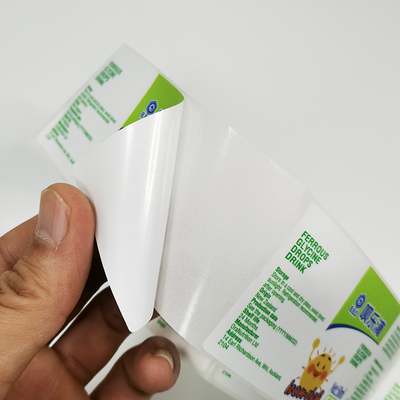 Etichetta dell'industria farmaceutica di BOPP che stampa le etichette di sanità di Pantone