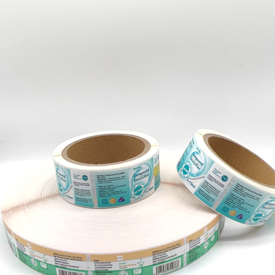I prodotti chimici dei materiali di BOPP identifica la famiglia di 30mm x di 60mm etichetta quotidiana