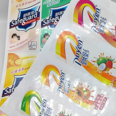 ANIMALE DOMESTICO Matte Pantone Hand Sanitizer Labels delle etichette dei prodotti chimici di BOPP