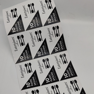La famiglia stampabile resistente alle intemperie identifica CMYK BOPP strati smontabili delle etichette adesive