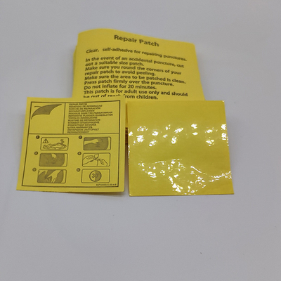PVC Matte Air Mattress Patch Kit del corredo della toppa della piscina di stampa offset