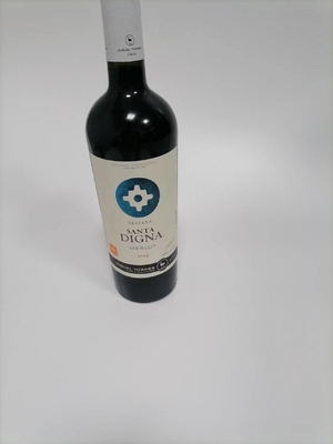 Etichette per bottiglie di vino in carta CMYK Carta adesiva Finitura opaca
