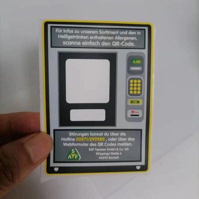 Adesivo adesivo di vinile impermeabile per apparecchiature elettroniche di consumo