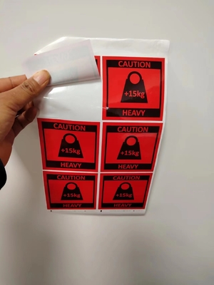Adesivi per l'identificazione del prodotto con tecnologia di stampa digitale CMYK