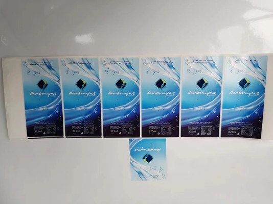 Adesivi personalizzabili in foglio a rotolo con forma tagliata adesivi per imballaggi con trasferimento termico