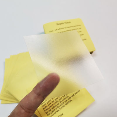 Corredo di riparazione di puntura della piscina del PVC CMYK che stampa il corredo della toppa del galleggiante dello stagno