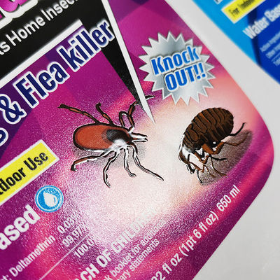 Etichette quotidiane del rotolo di Bopp della famiglia delle etichette dei prodotti chimici di stampa offset