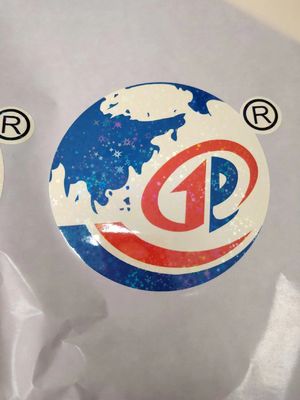 Easy Peel Holographic Seal Stickers UV Resist Printing Durable Waterproof Laser Label per il logo